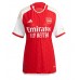 Camisa de Futebol Arsenal Martin Odegaard #8 Equipamento Principal Mulheres 2023-24 Manga Curta